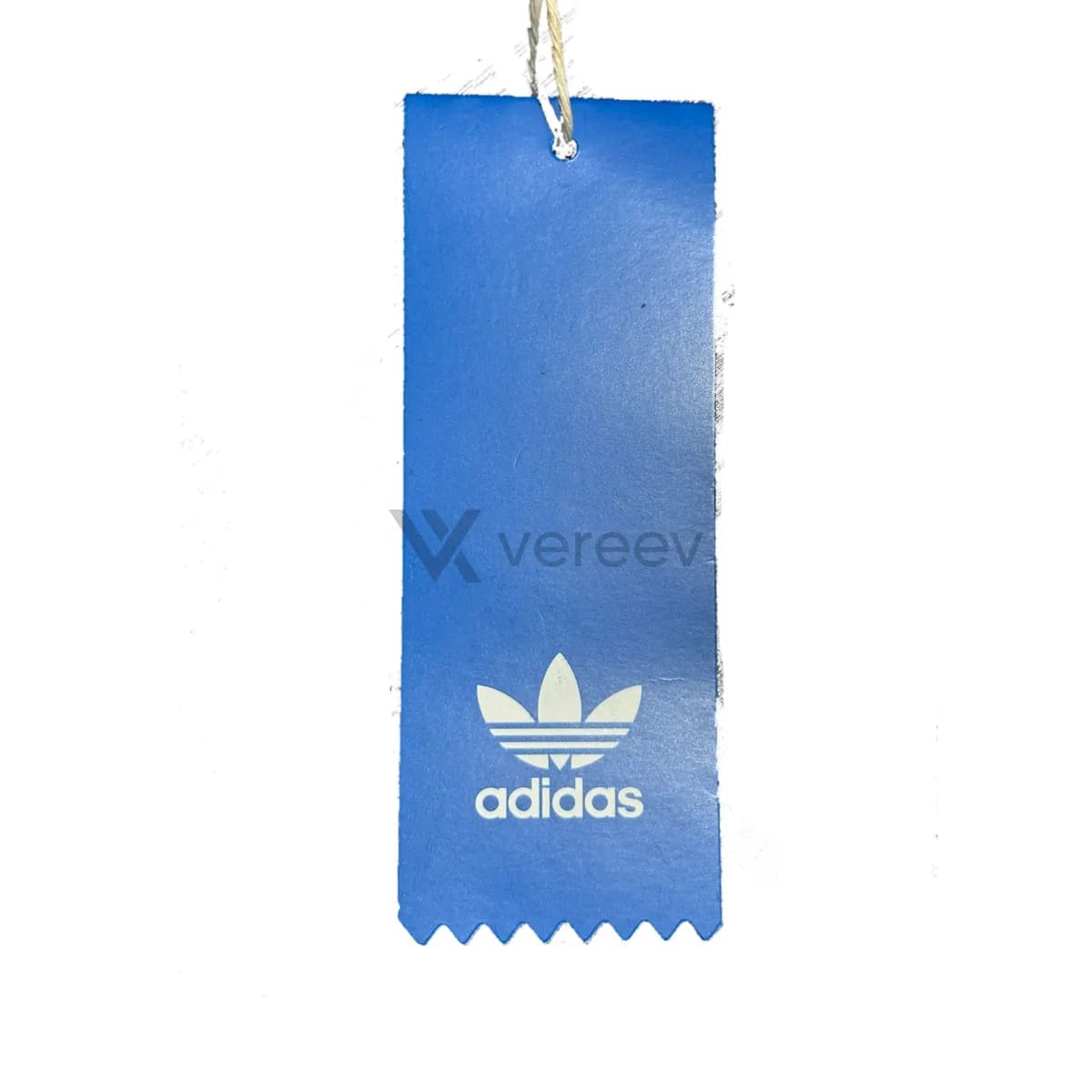 Sample photo 5, Hang Tag: a blue adidas Originals hang tag